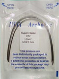 Arcs orthodontiques naturels super élastiques Niti