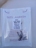 Ressorts d'ouverture en NiTi